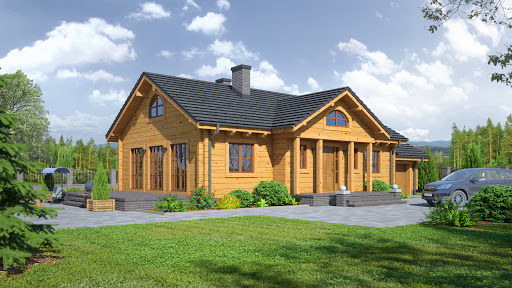 projekt domu Chmielów dw z garażem