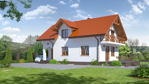 projekt domu Osiek wąski 2k