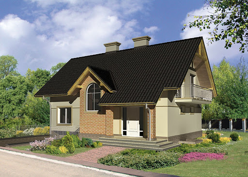 projekt domu LK & 044