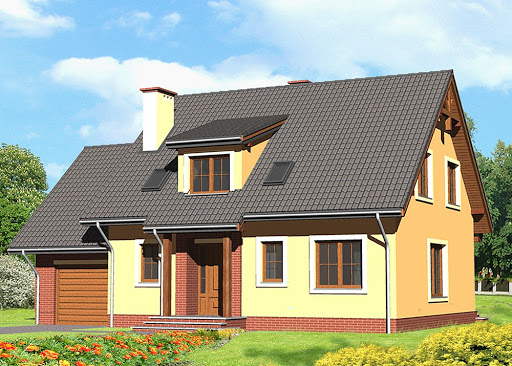 projekt domu LK & 572