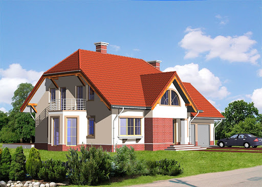 projekt domu LK & 586
