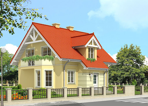 projekt domu LK & 596