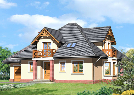 projekt domu LK & 607