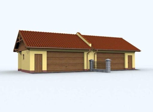 projekt domu G87 bliźniak