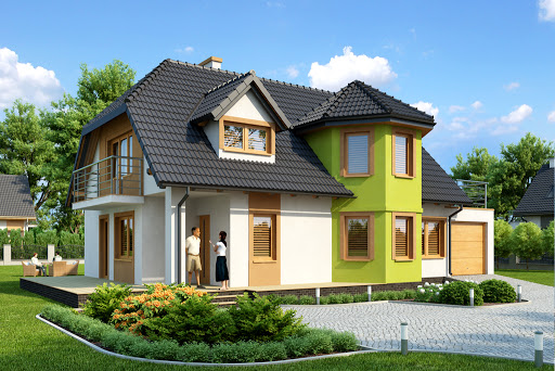 projekt domu Bronowice
