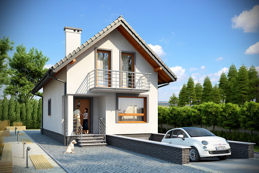 projekt domu Łowicz