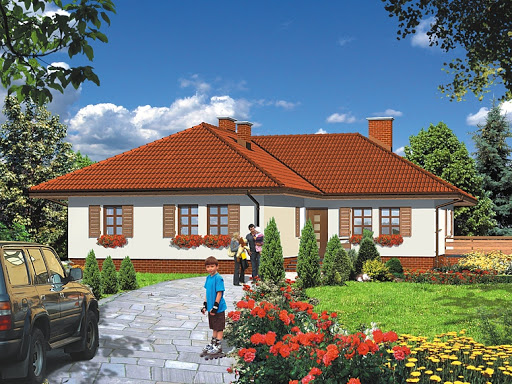 projekt domu Dom przy Kaczeńcowej