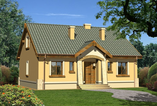 projekt domu Jaspis
