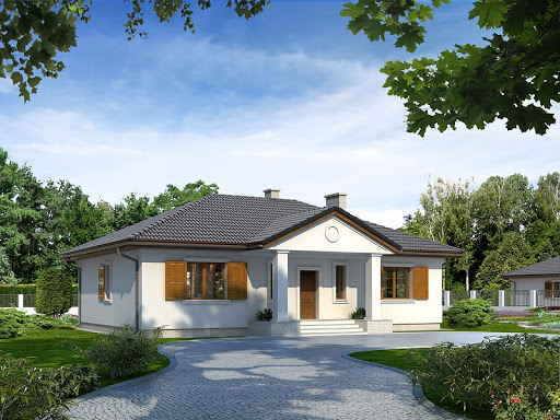 projekt domu Borówka 2 CE