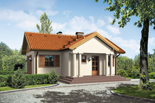projekt domu Mały Dworek