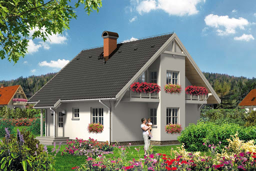 projekt domu Silny Bartek