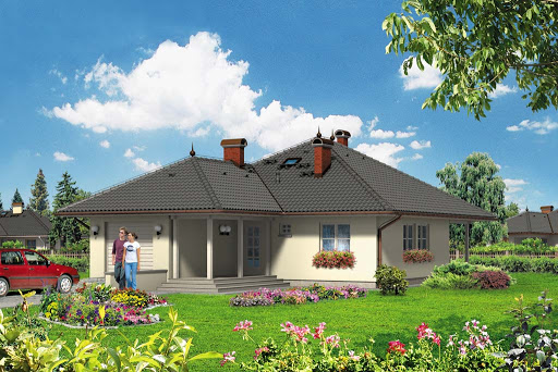 projekt domu Tip Top