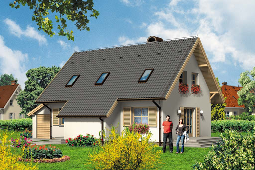 projekt domu Zgrabna Basia