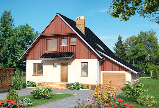 projekt domu Aster