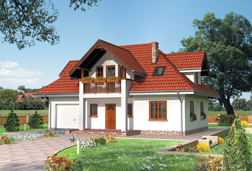 projekt domu Konrad